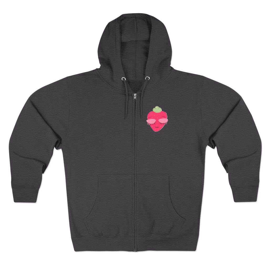 Strawberry Lashes Zip Up Hoodie