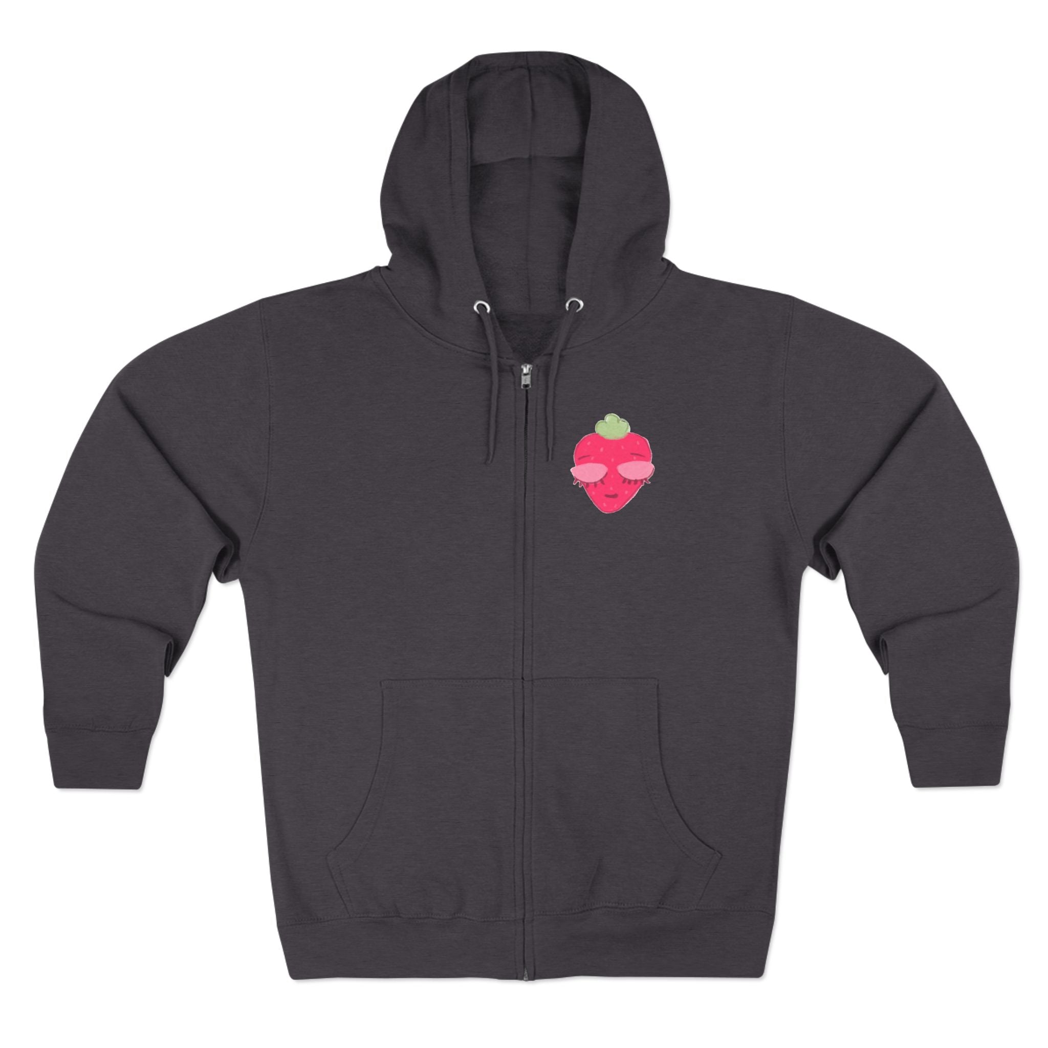 Strawberry Lashes Zip Up Hoodie
