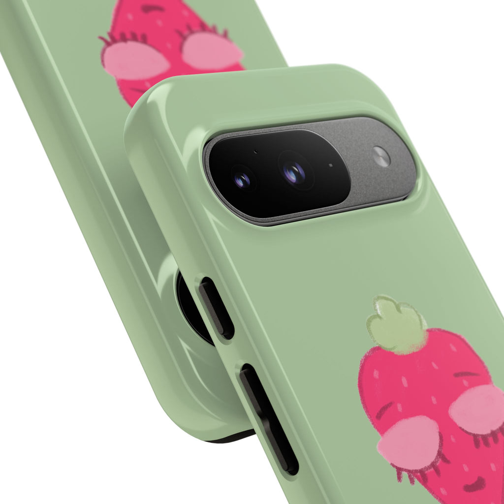 Strawberry Lashes Phone Case