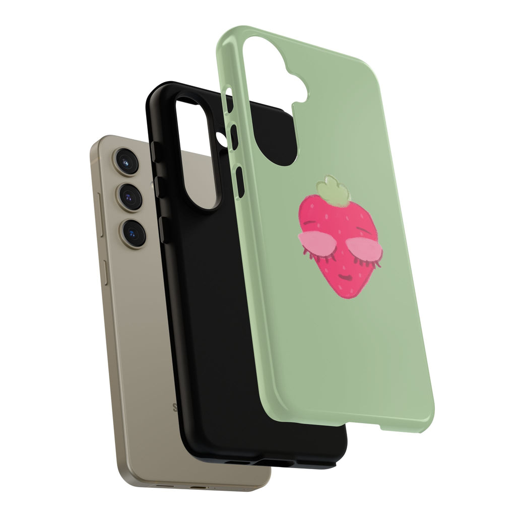 Strawberry Lashes Phone Case