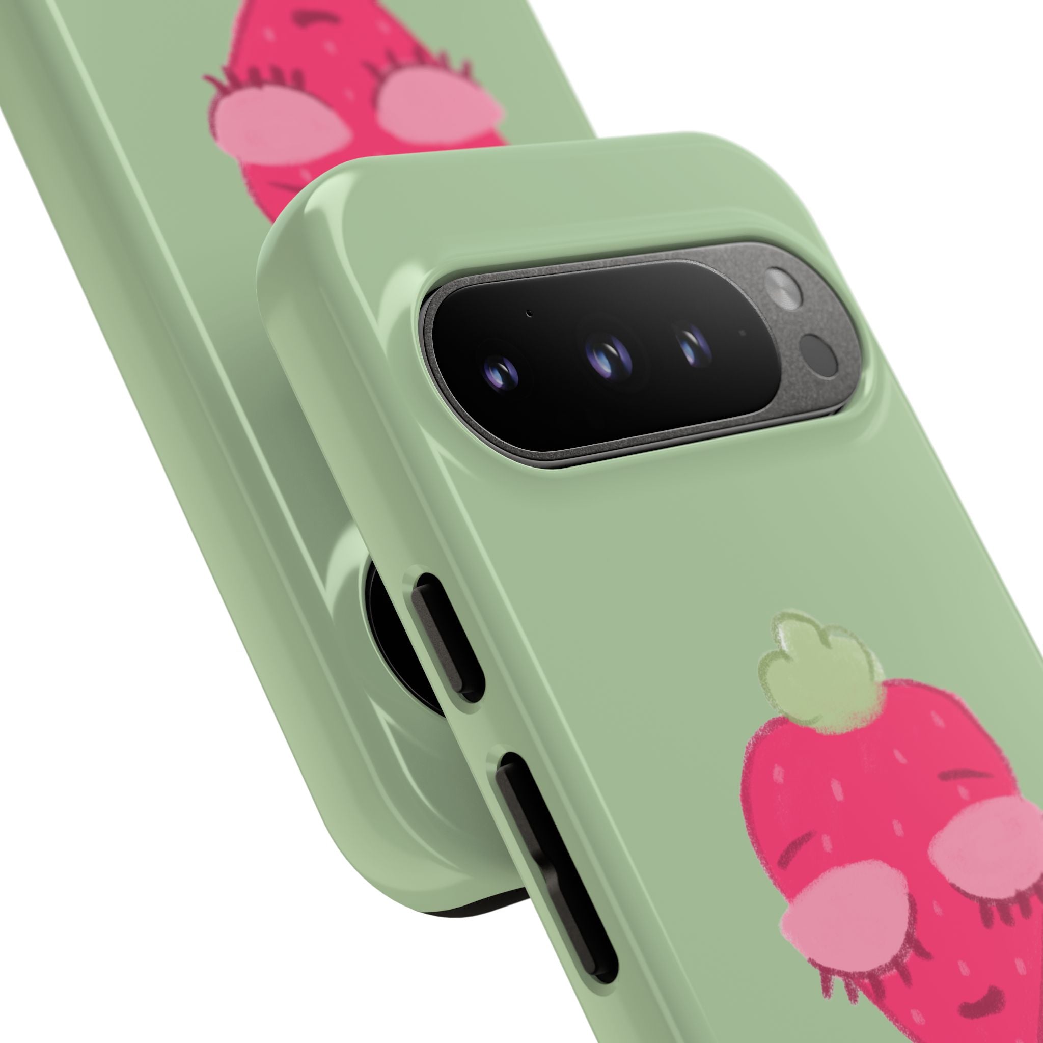 Strawberry Lashes Phone Case
