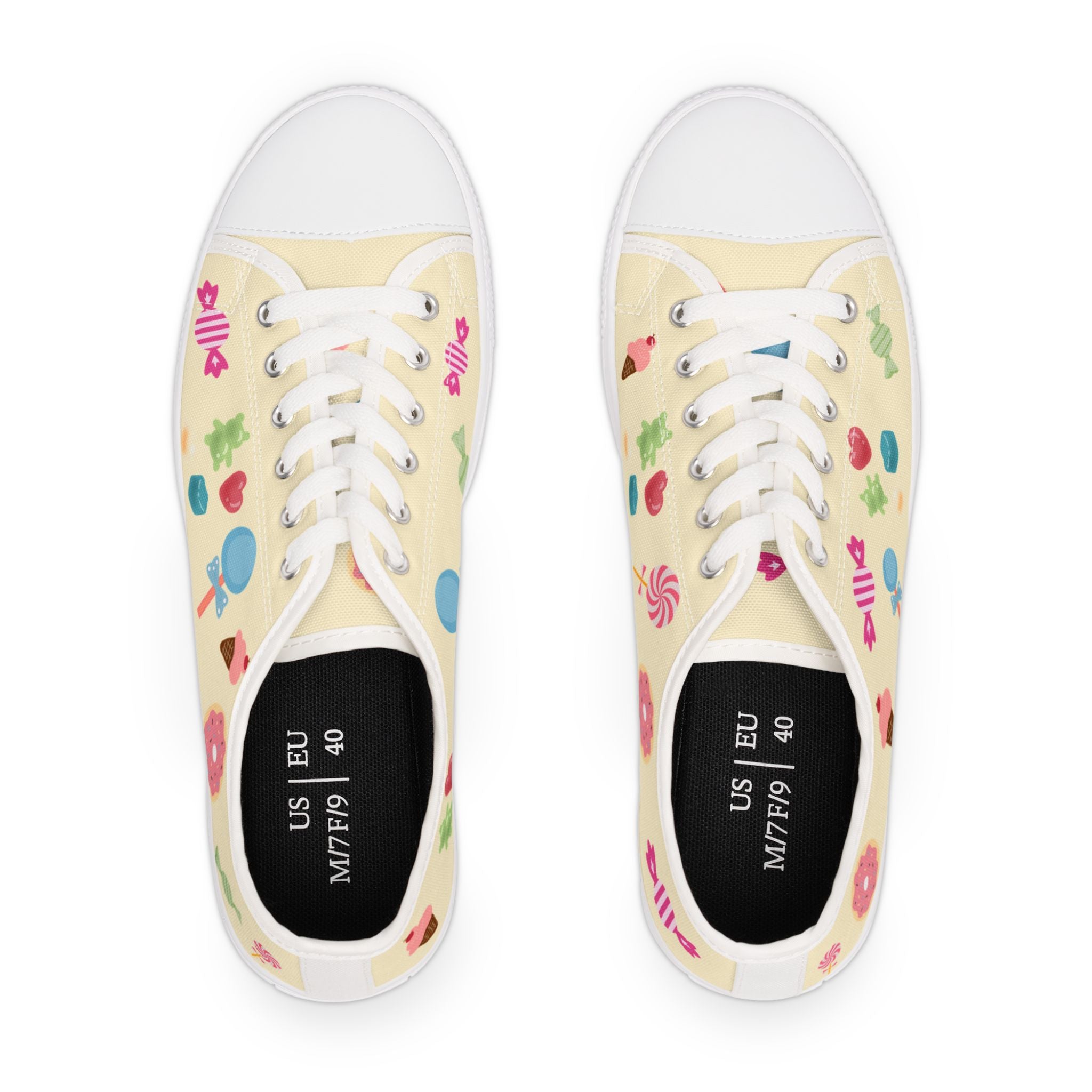 Candy Pastel Yellow Trainers