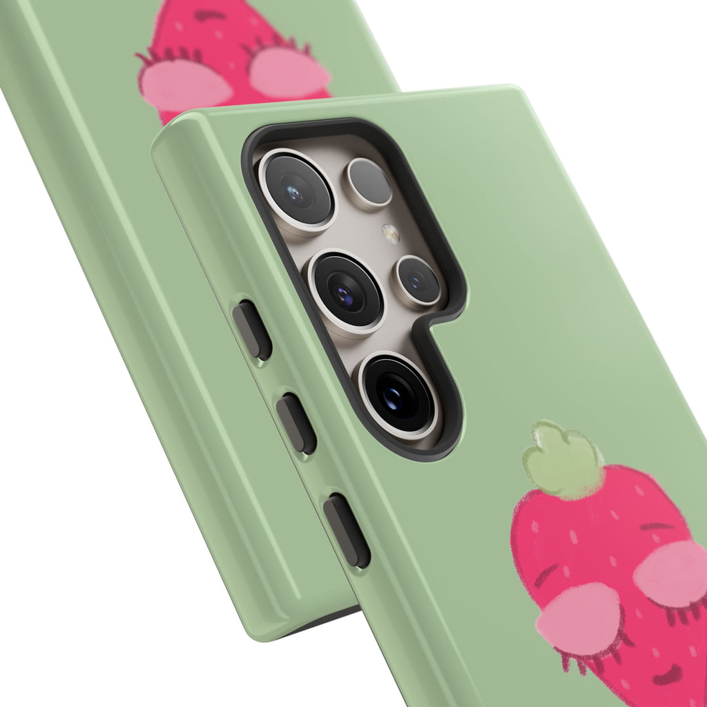 Strawberry Lashes Phone Case