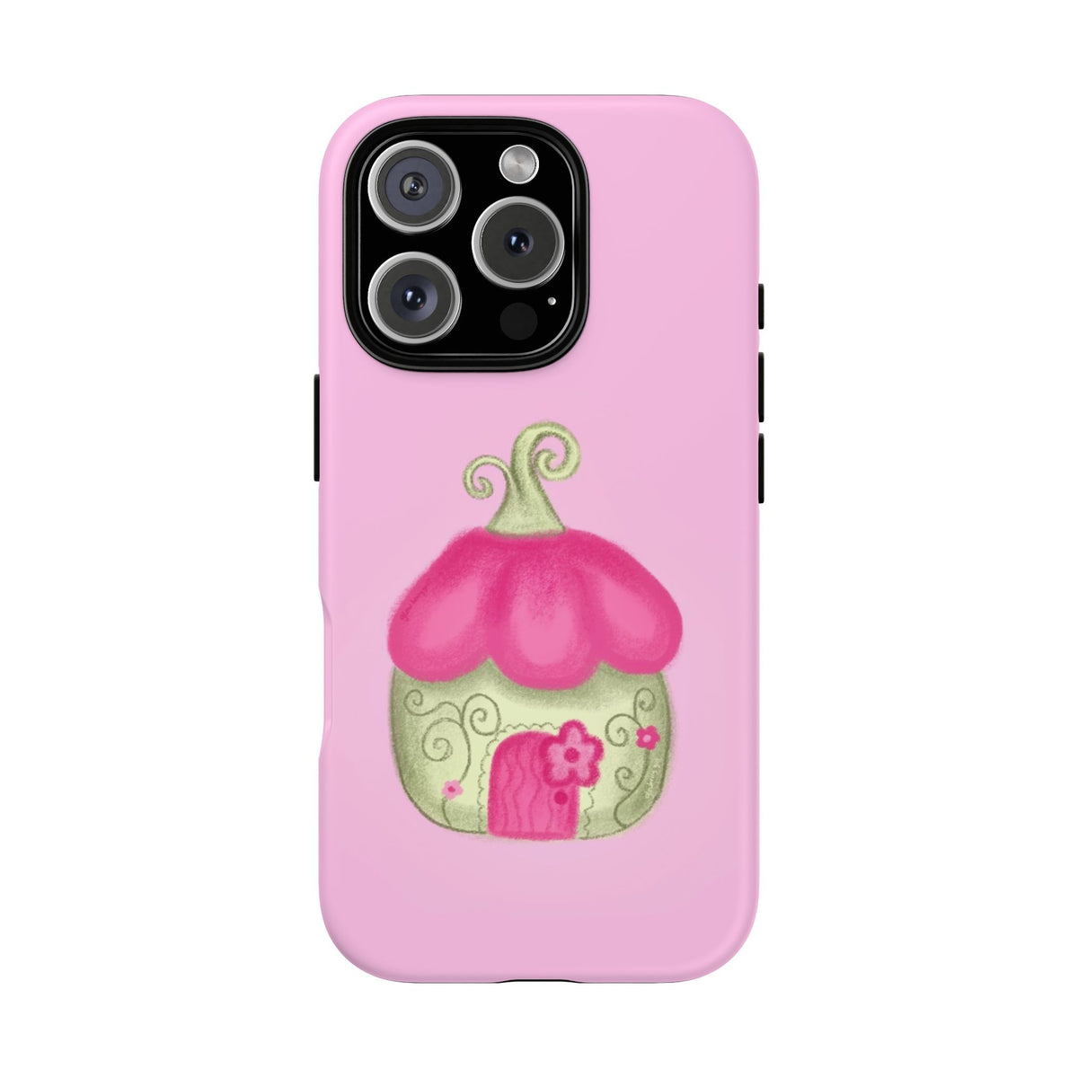 Pink Fairy House Phone Case