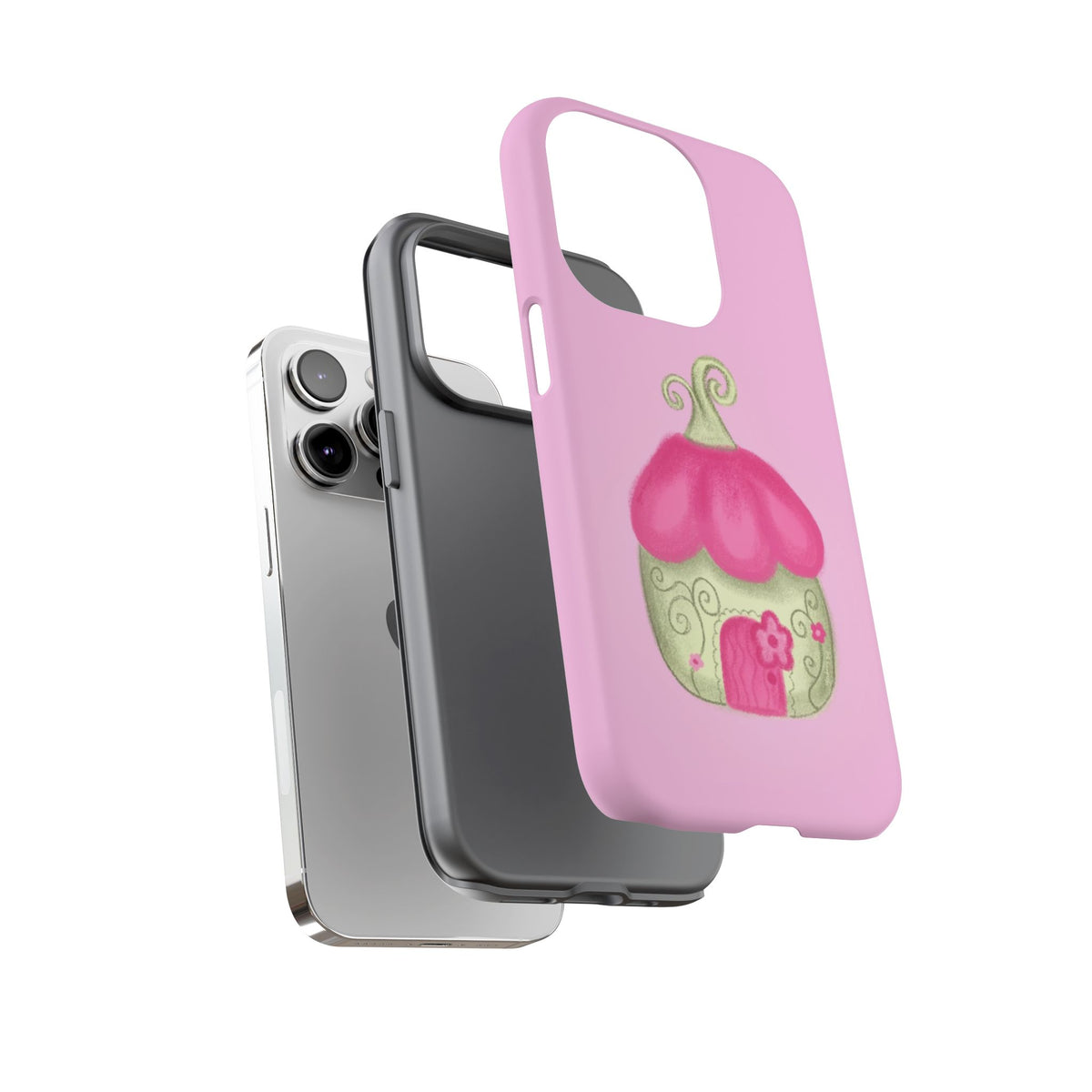 Pink Fairy House Phone Case