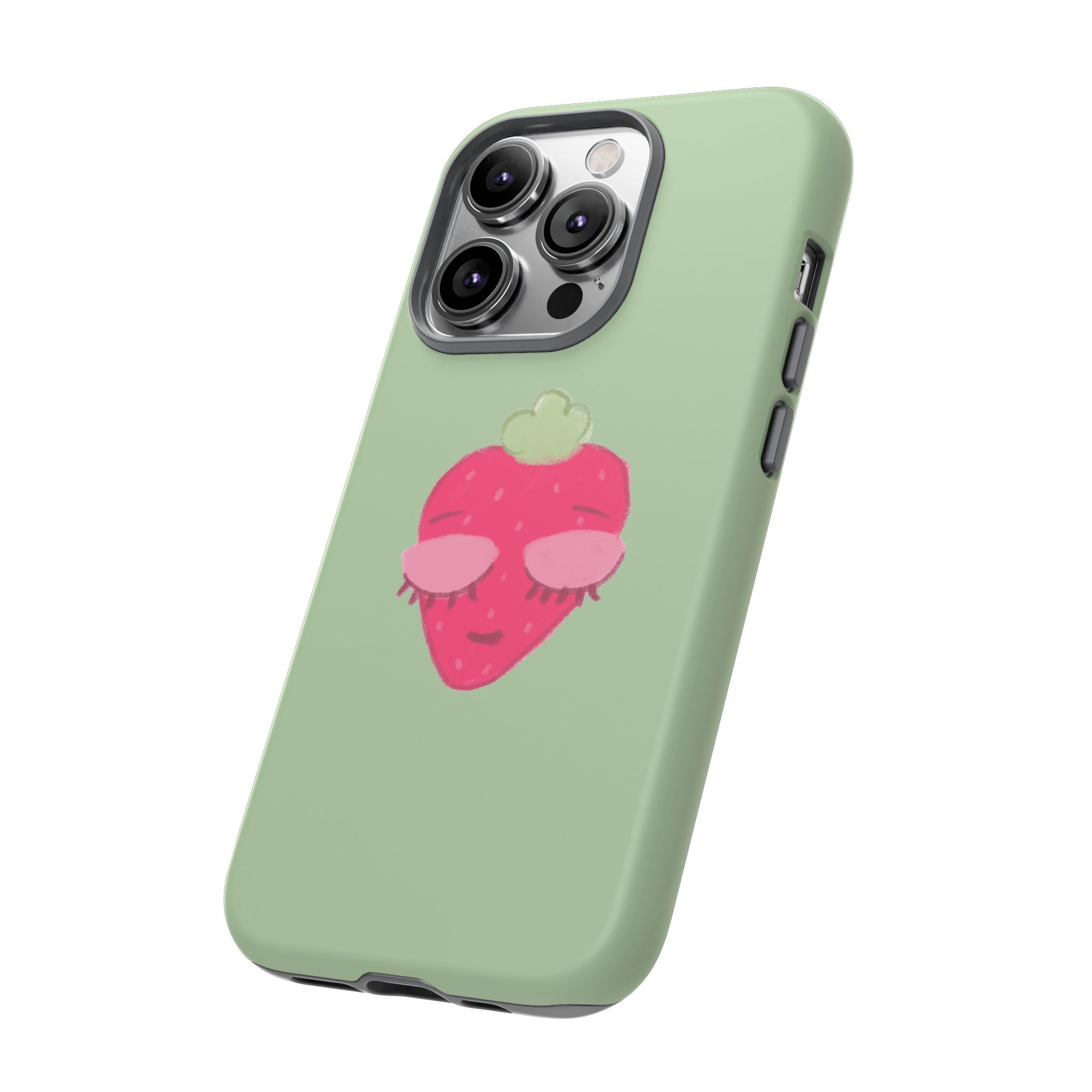 Strawberry Lashes Phone Case