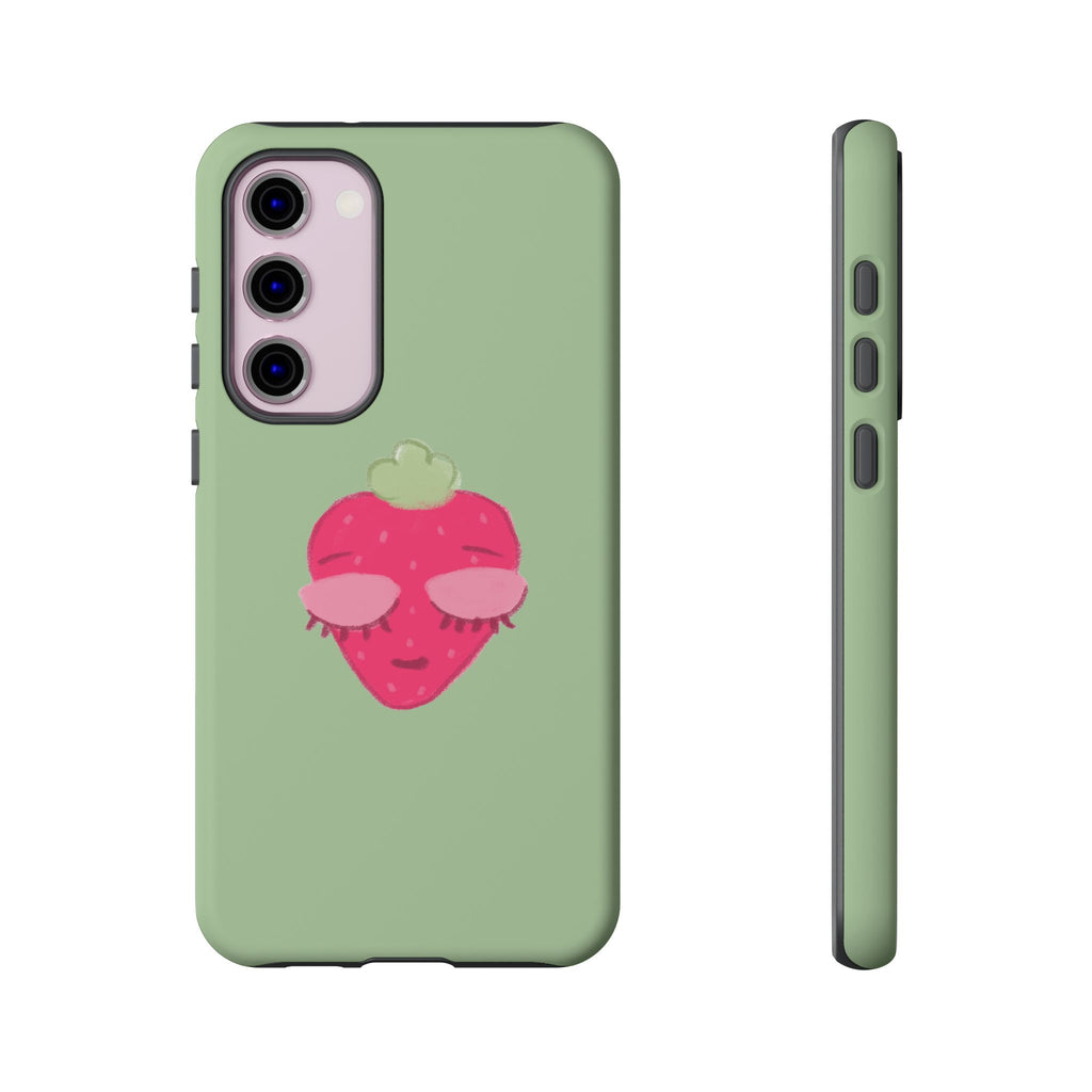 Strawberry Lashes Phone Case