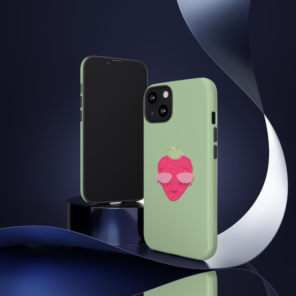 Strawberry Lashes Phone Case