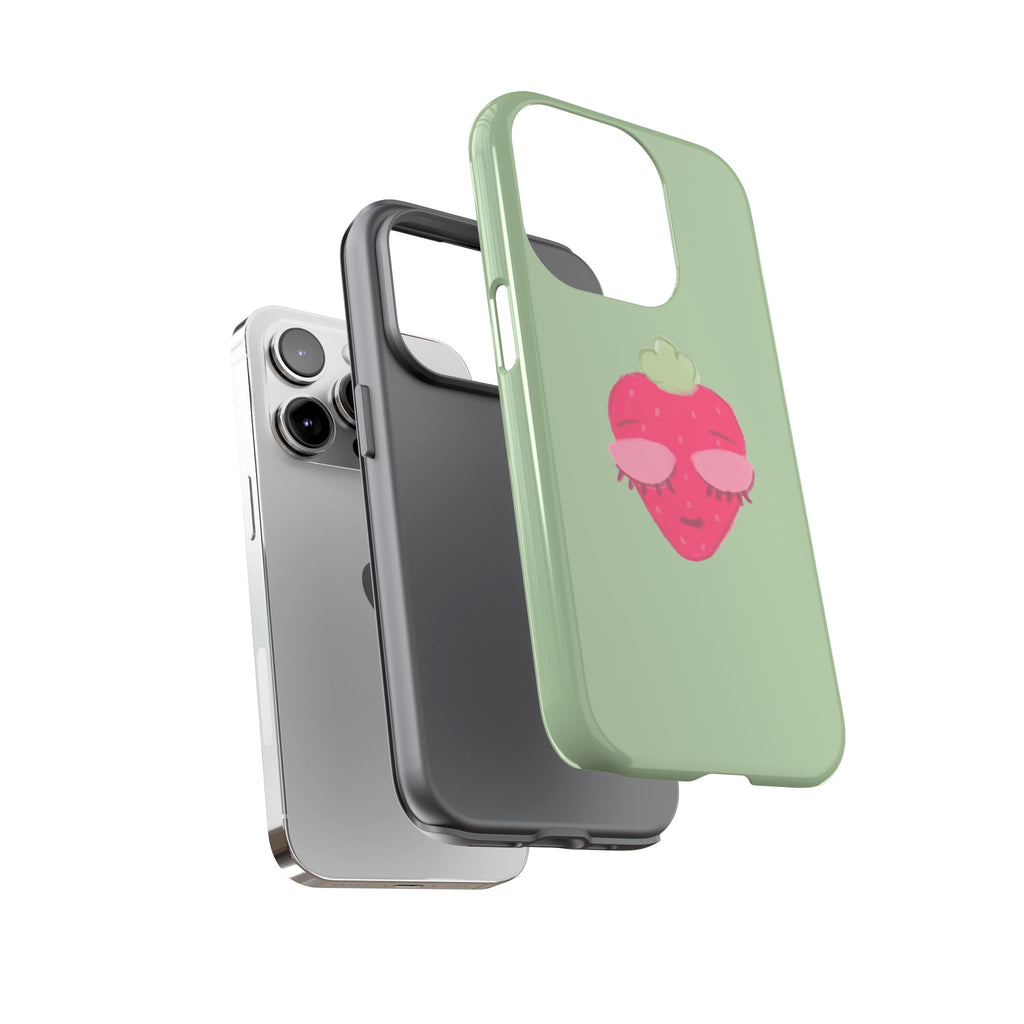 Strawberry Lashes Phone Case