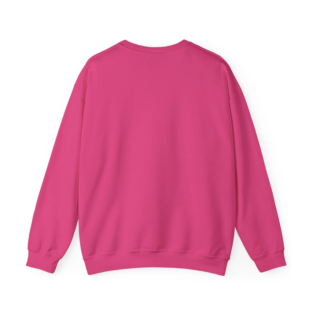 Crewneck Sweatshirt "I Love Pigeons" Pink Plaid Graphic