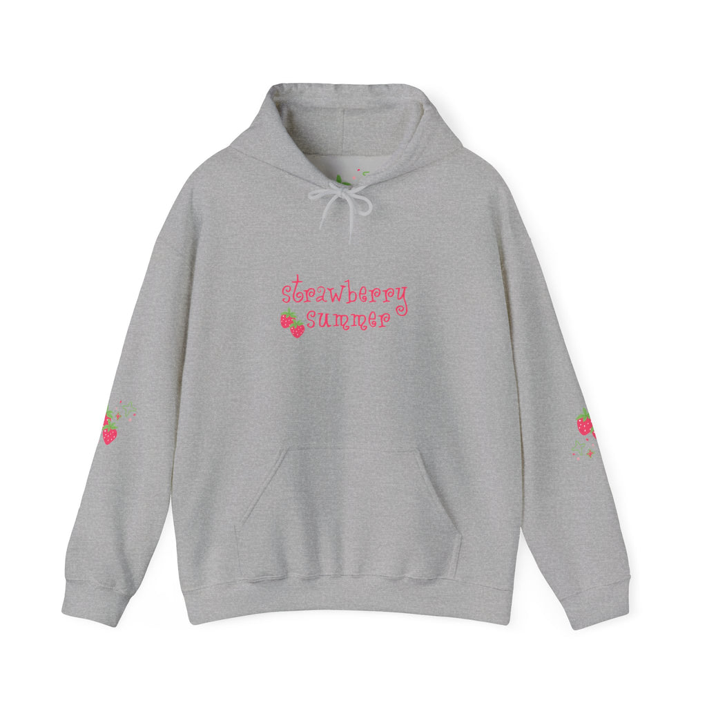 Strawberry Summer Hooded Sweatshirt