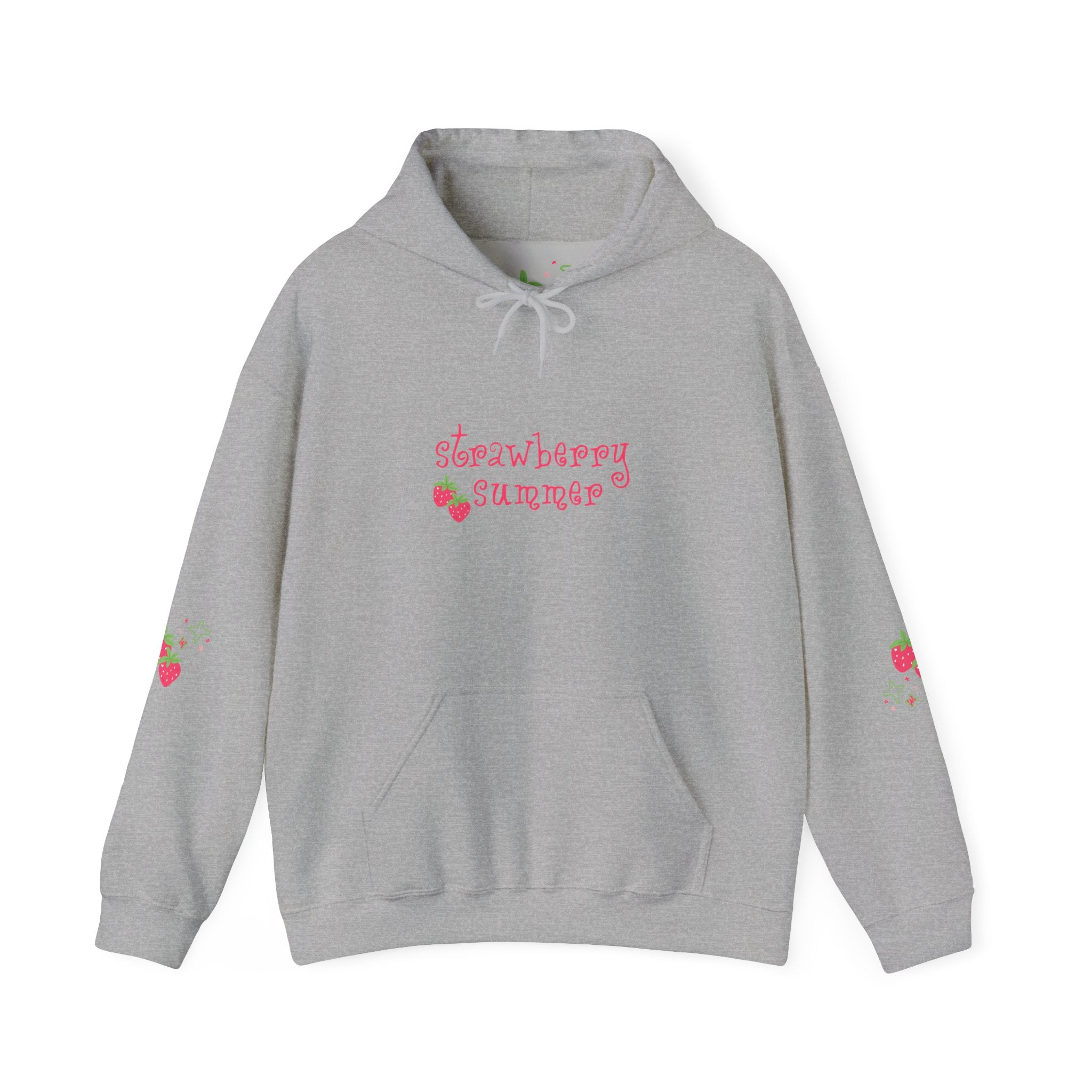 Strawberry Summer Hooded Sweatshirt