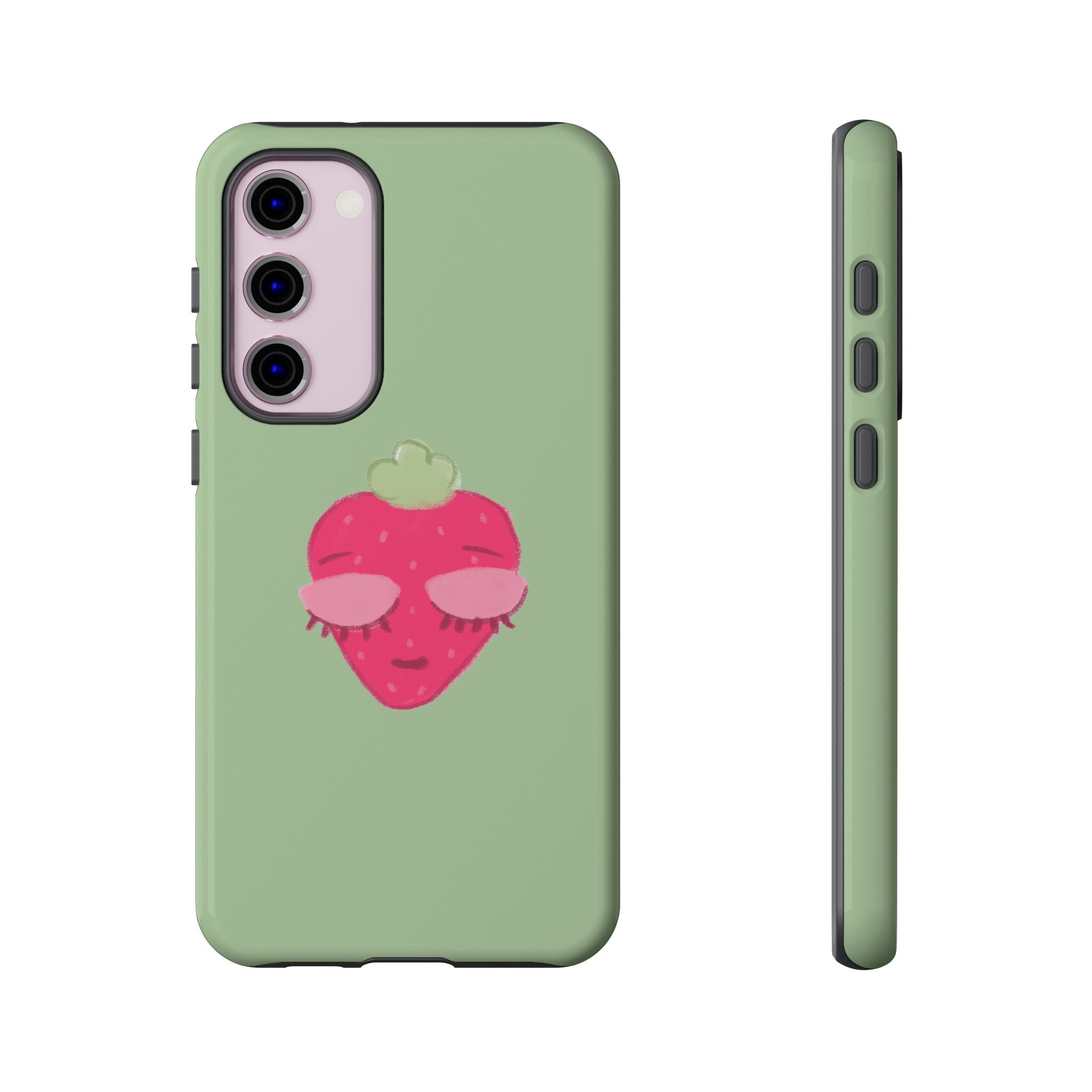 Strawberry Lashes Phone Case