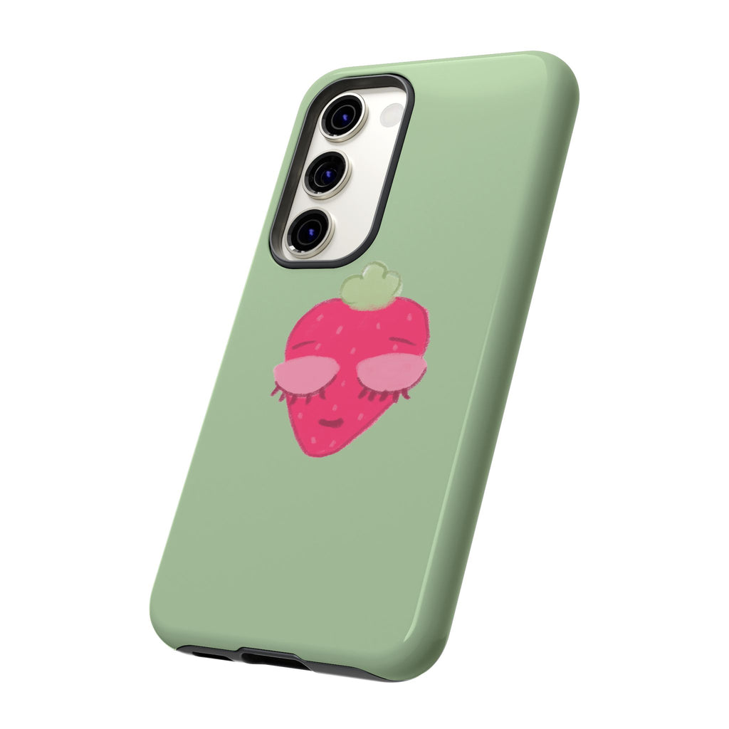 Strawberry Lashes Phone Case