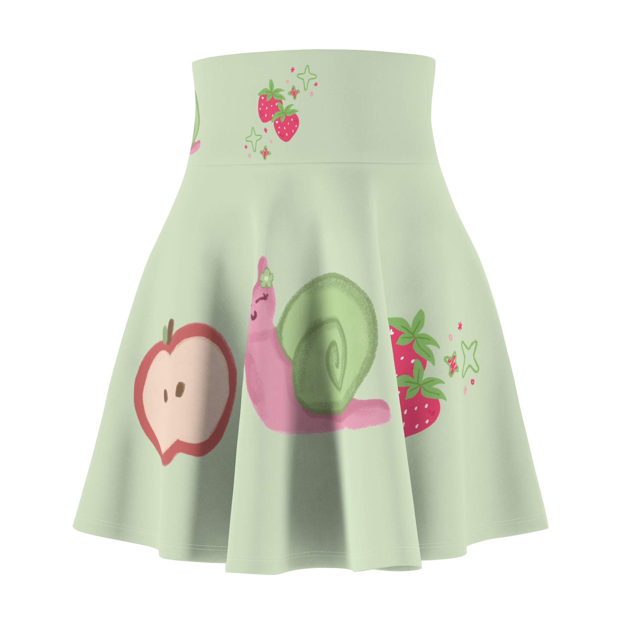 Whimsical Women's Skater Skirt (AOP)