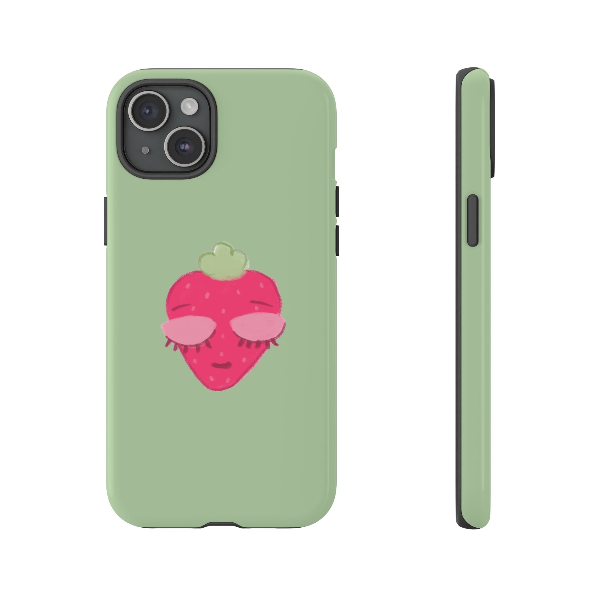 Strawberry Lashes Phone Case