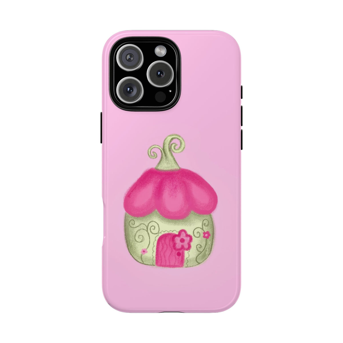 Pink Fairy House Phone Case