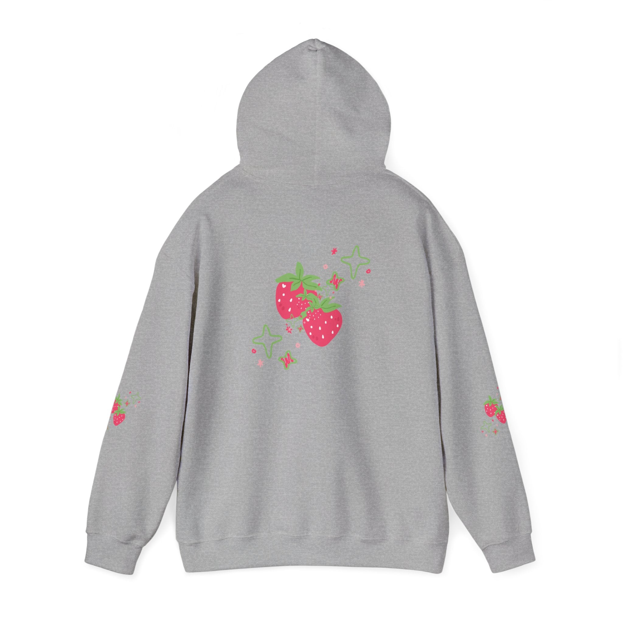 Strawberry Summer Hooded Sweatshirt