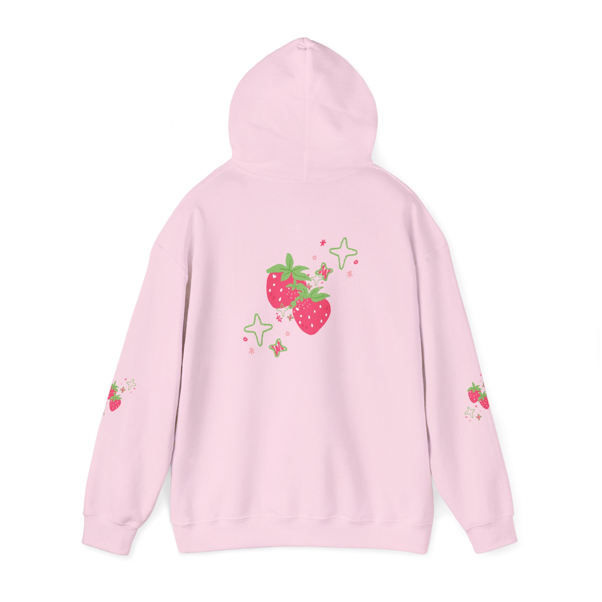 Strawberry Summer Hooded Sweatshirt