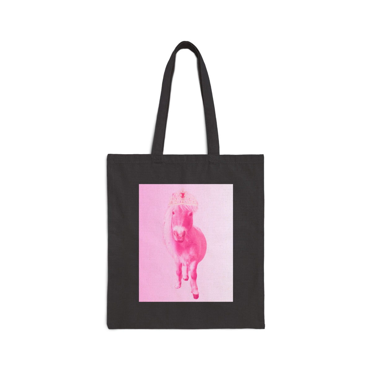 Pink Horse - Canvas Tote Bag