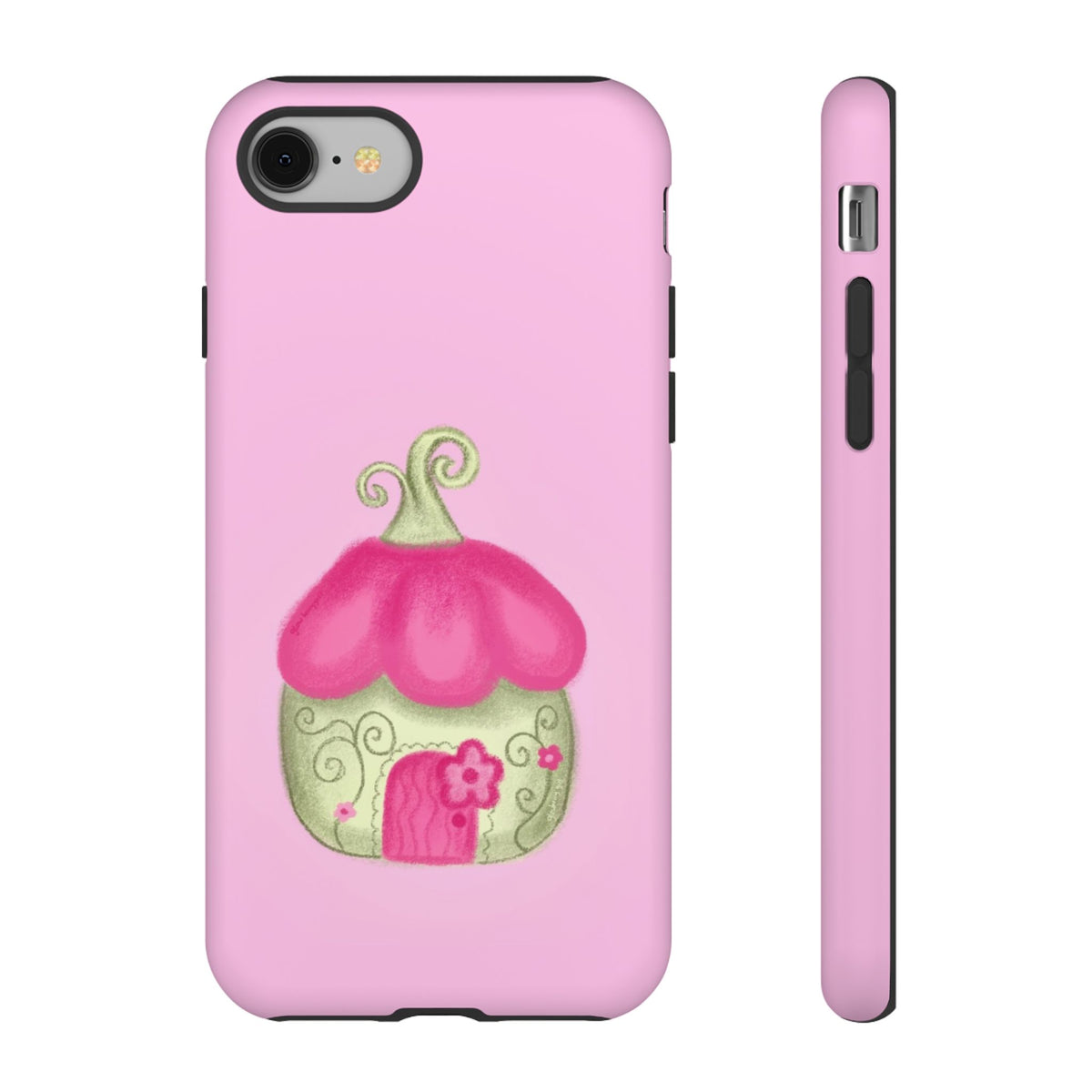Pink Fairy House Phone Case