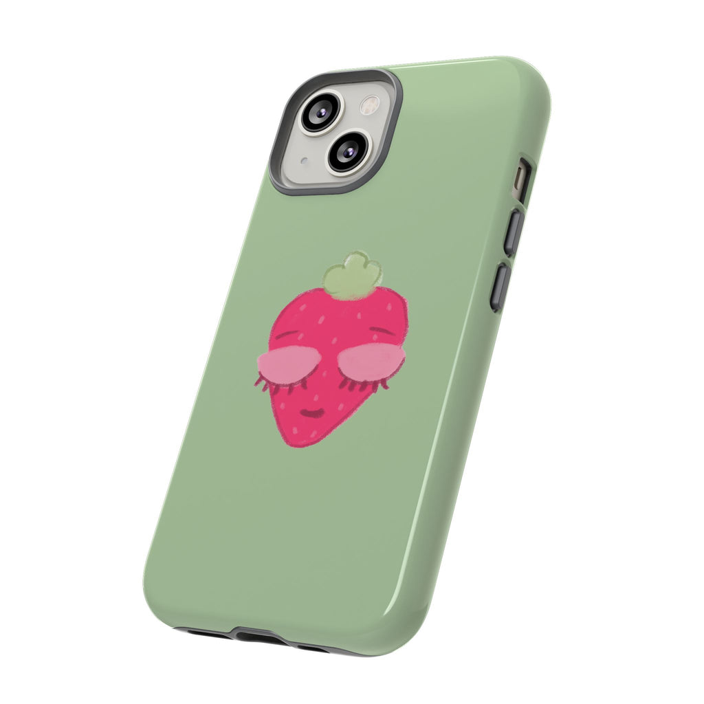 Strawberry Lashes Phone Case
