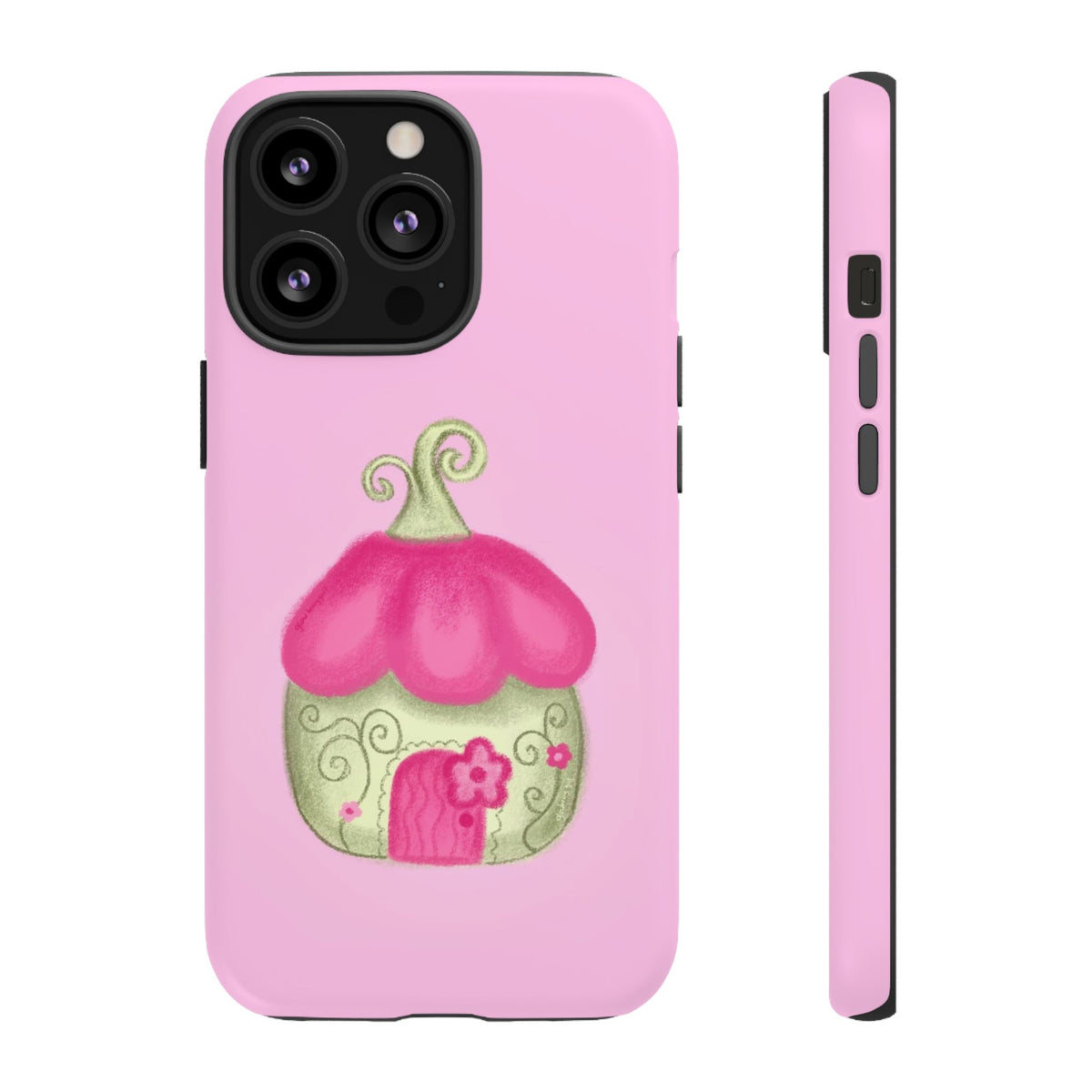 Pink Fairy House Phone Case