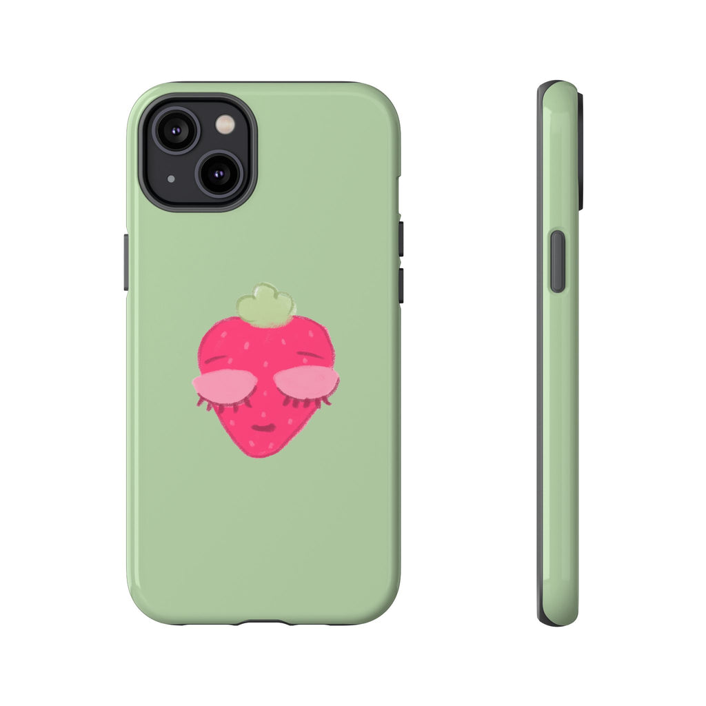 Strawberry Lashes Phone Case