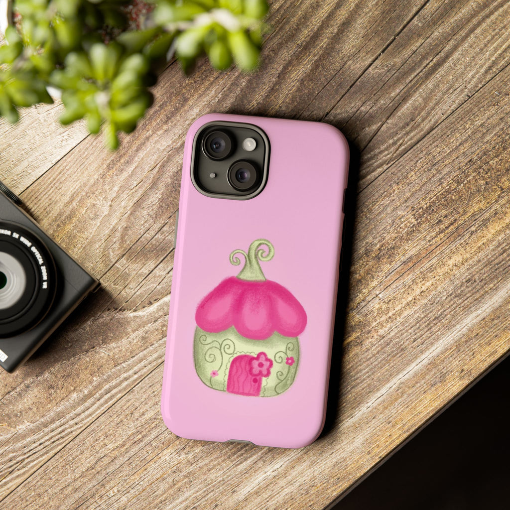 Pink Fairy House Phone Case