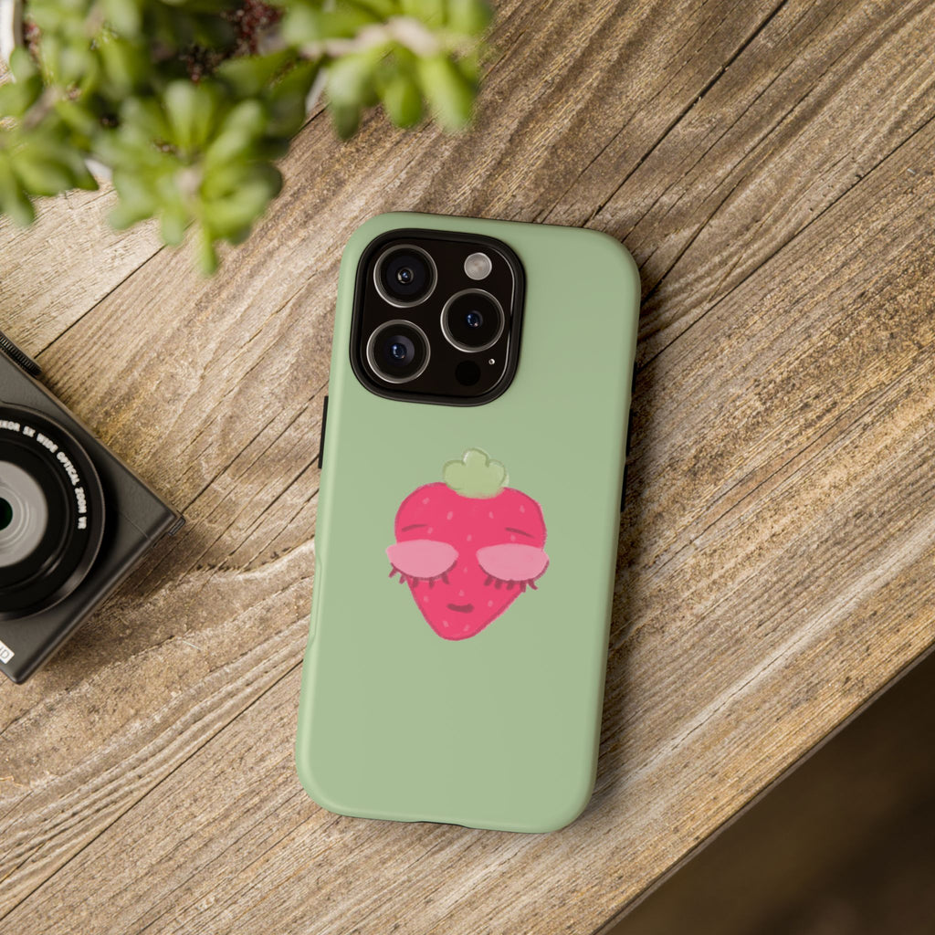 Strawberry Lashes Phone Case