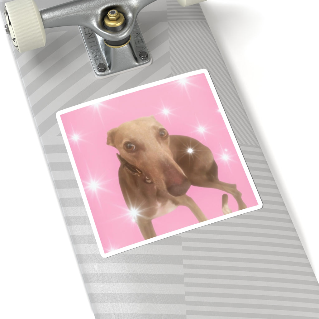 Silly Dog Sticker
