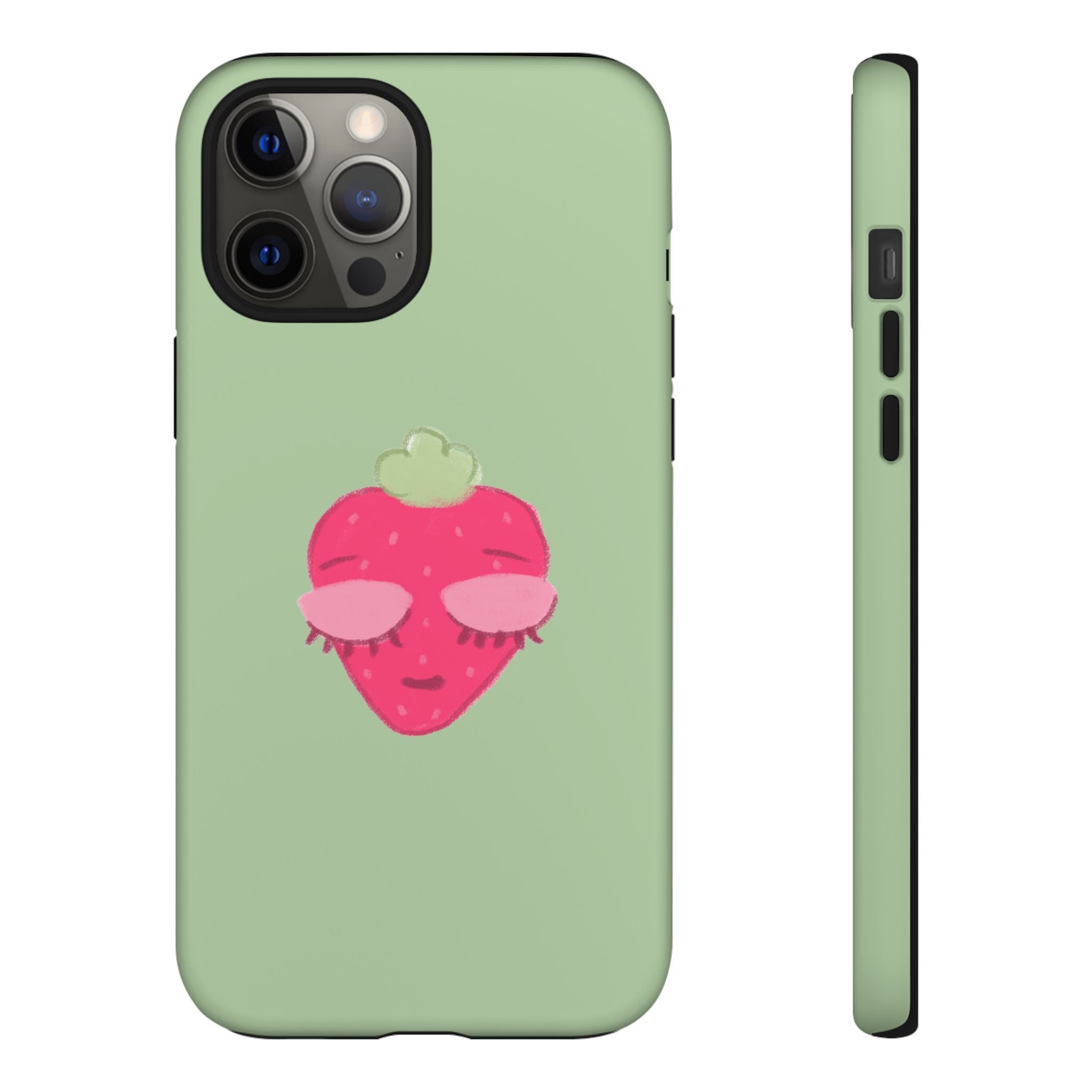 Strawberry Lashes Phone Case
