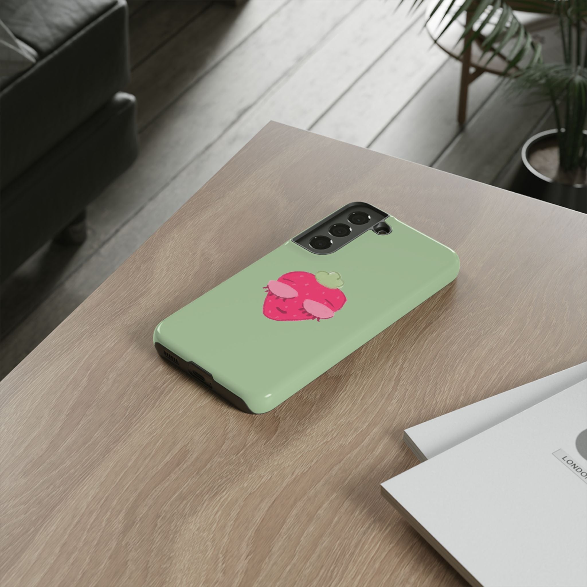 Strawberry Lashes Phone Case