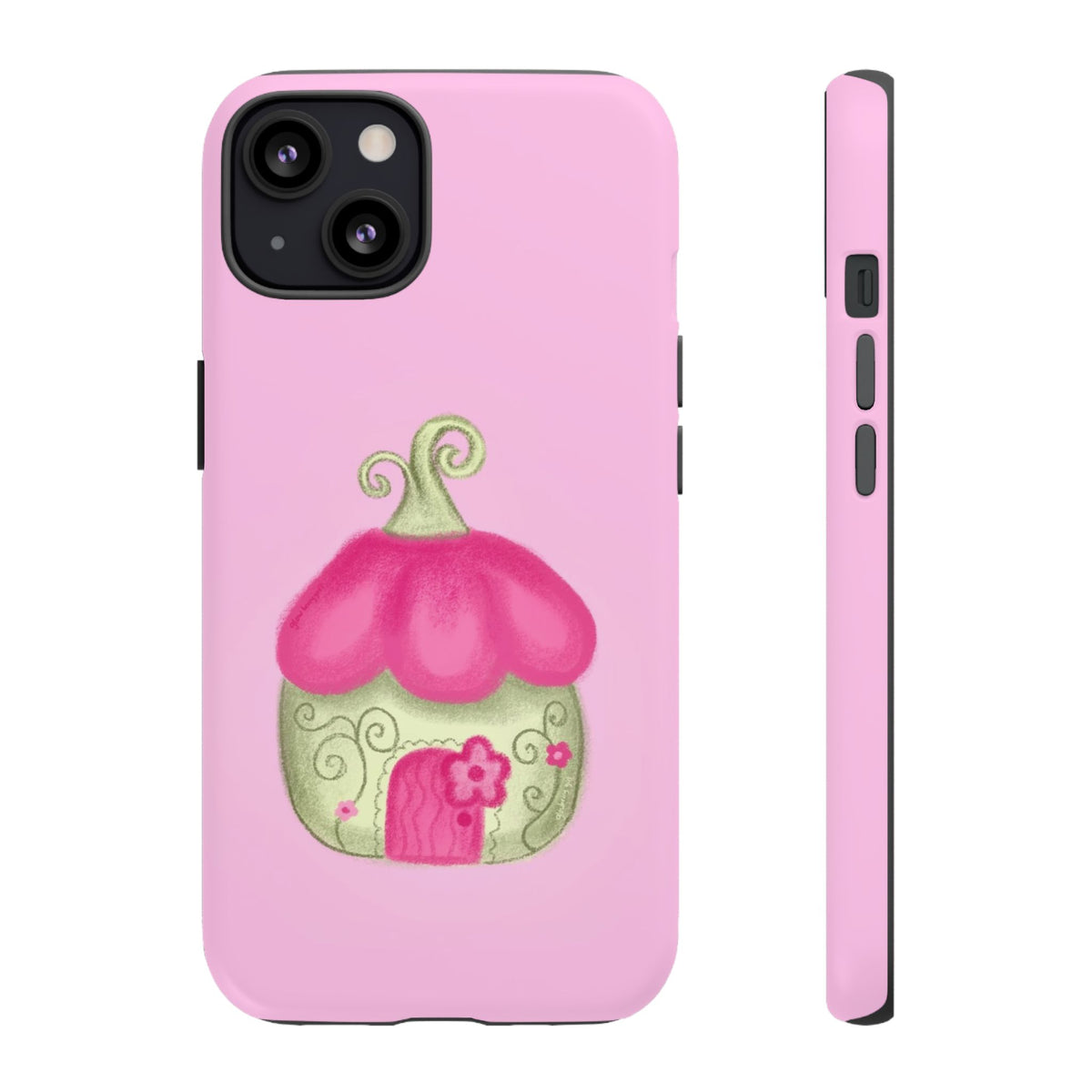 Pink Fairy House Phone Case