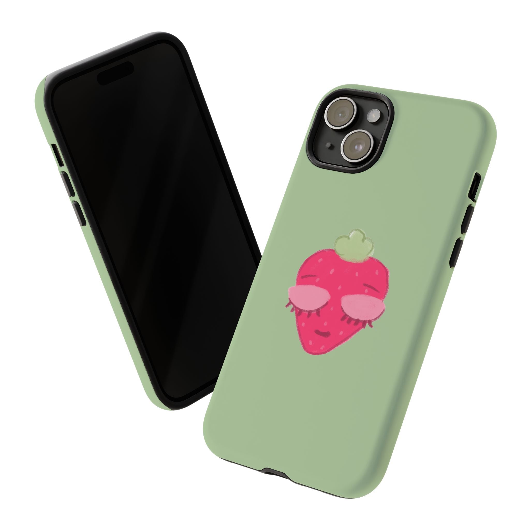 Strawberry Lashes Phone Case
