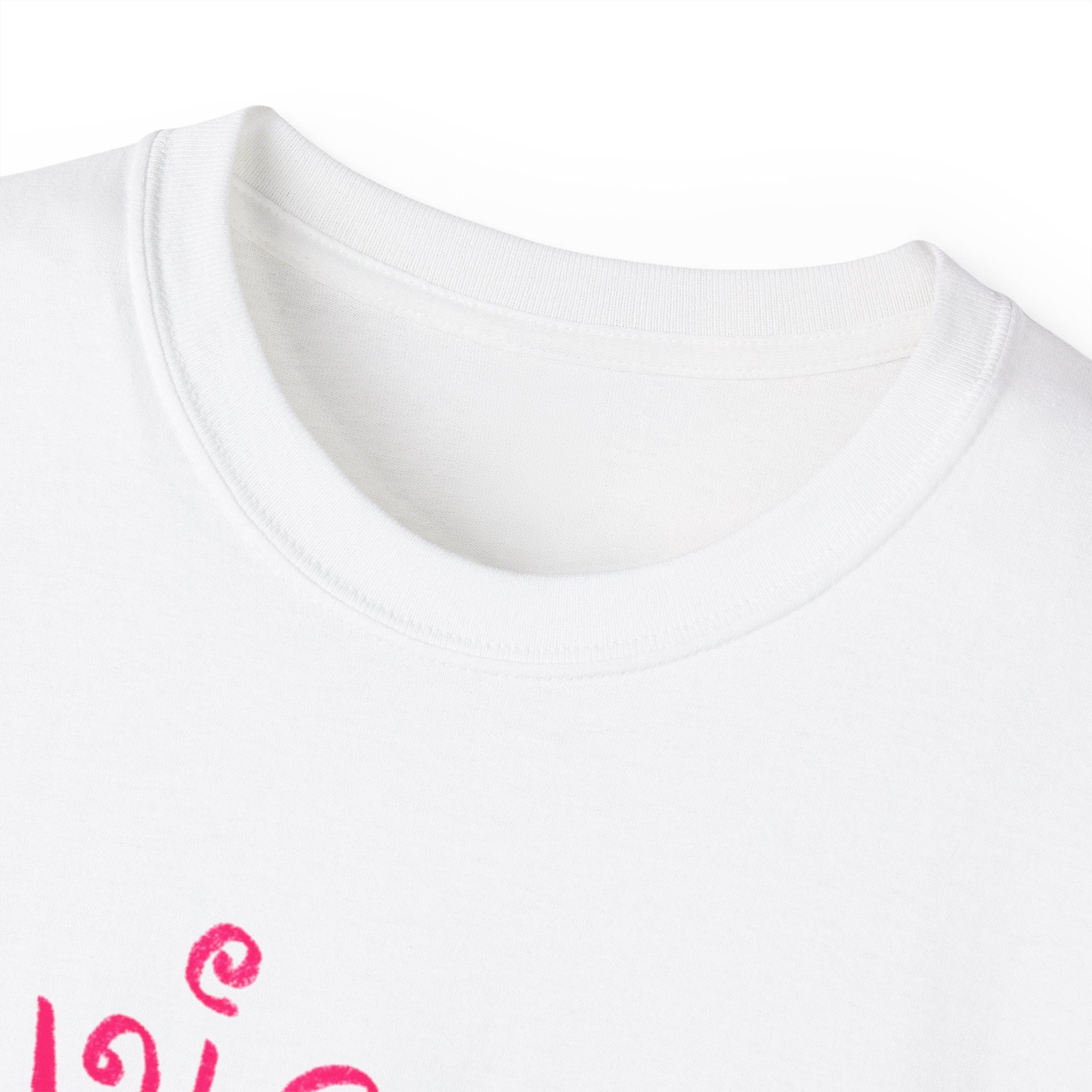 Unicorns Are Real Tee - Pink Retro Script Graphic T-Shirt