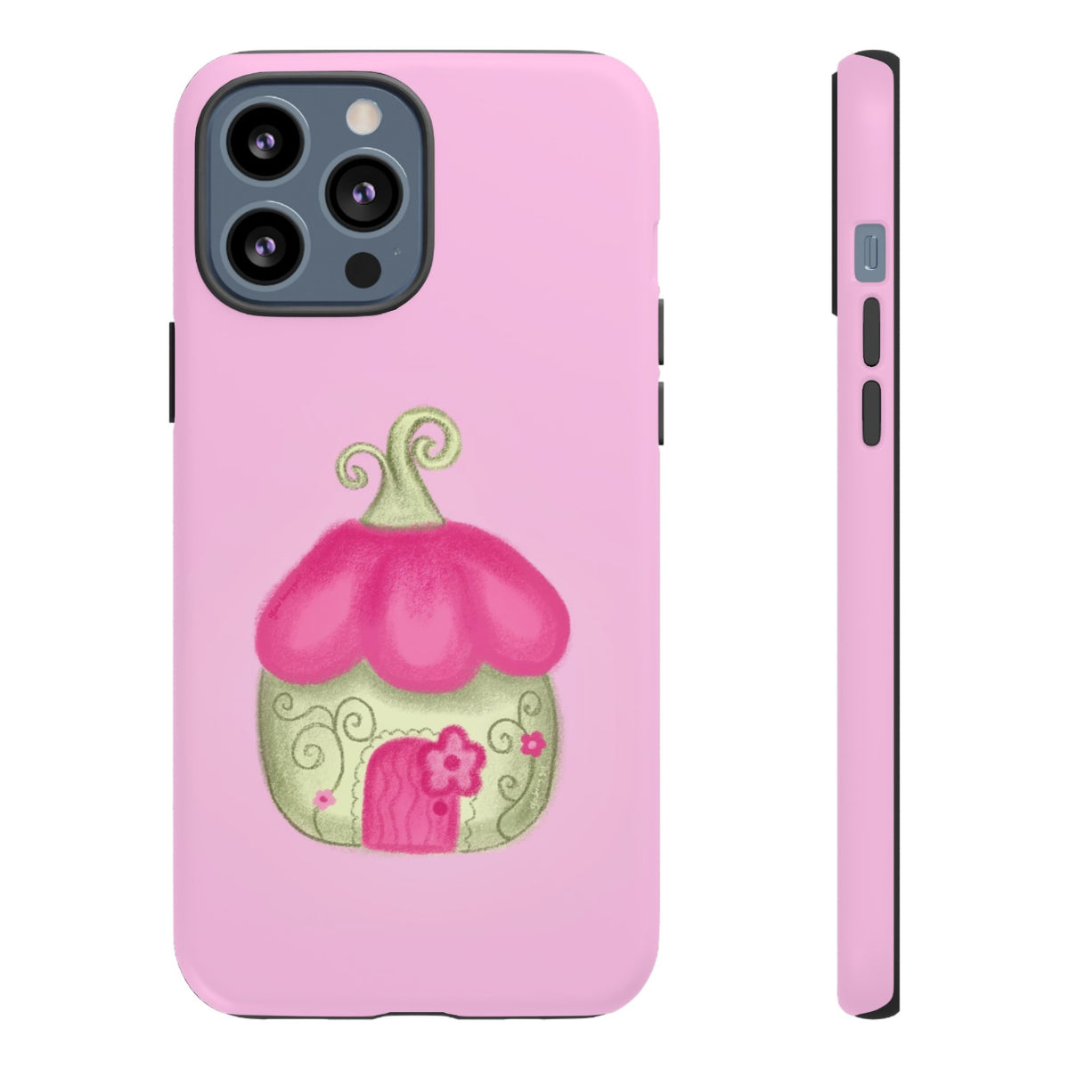 Pink Fairy House Phone Case