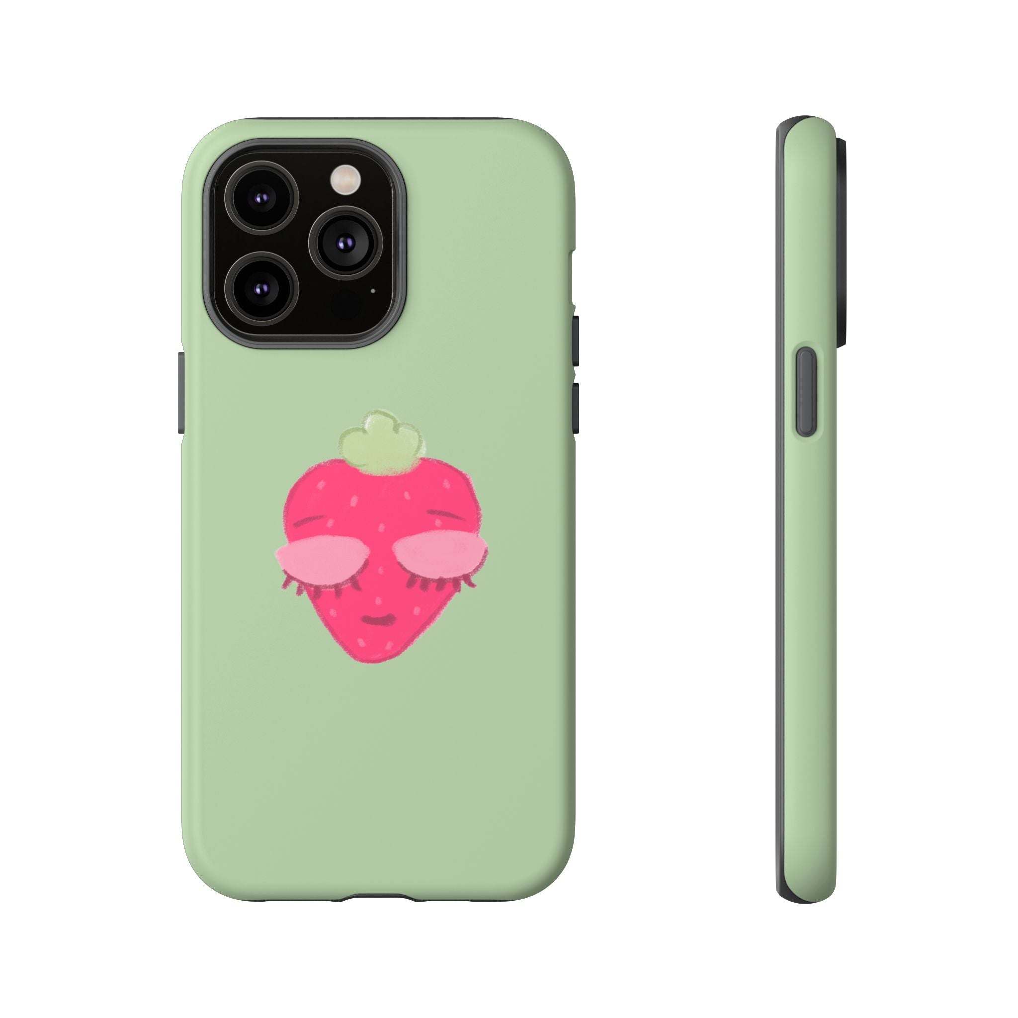 Strawberry Lashes Phone Case