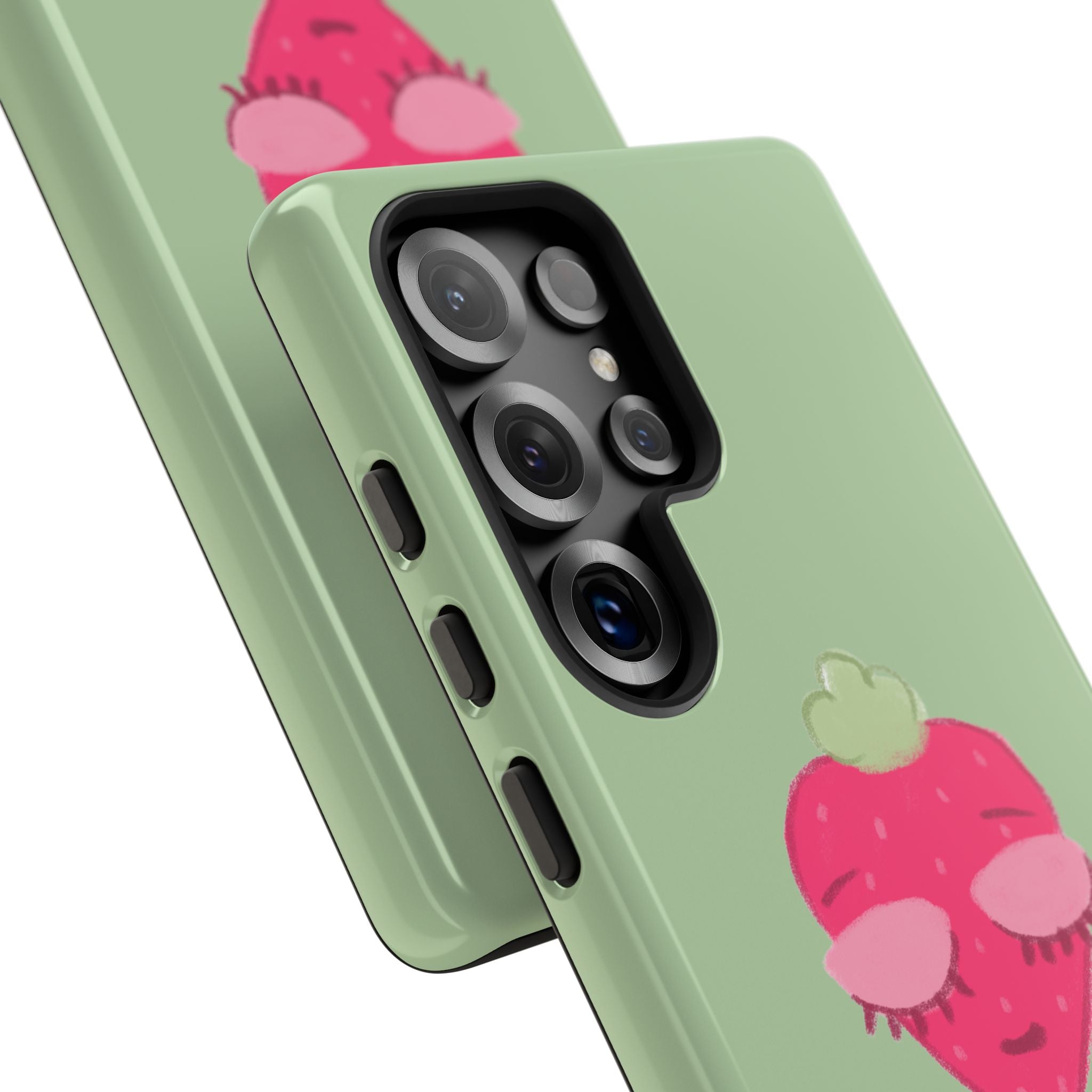 Strawberry Lashes Phone Case