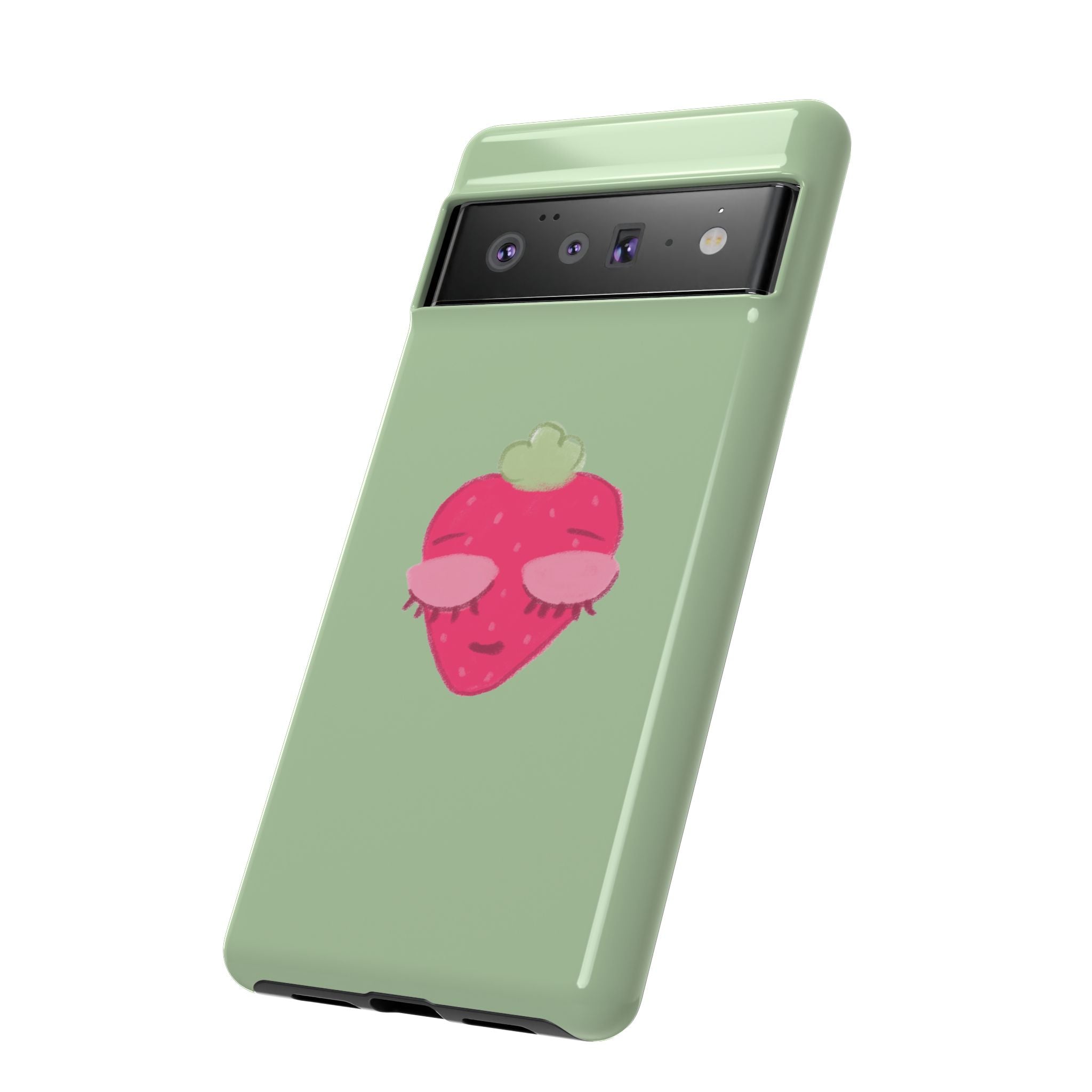 Strawberry Lashes Phone Case