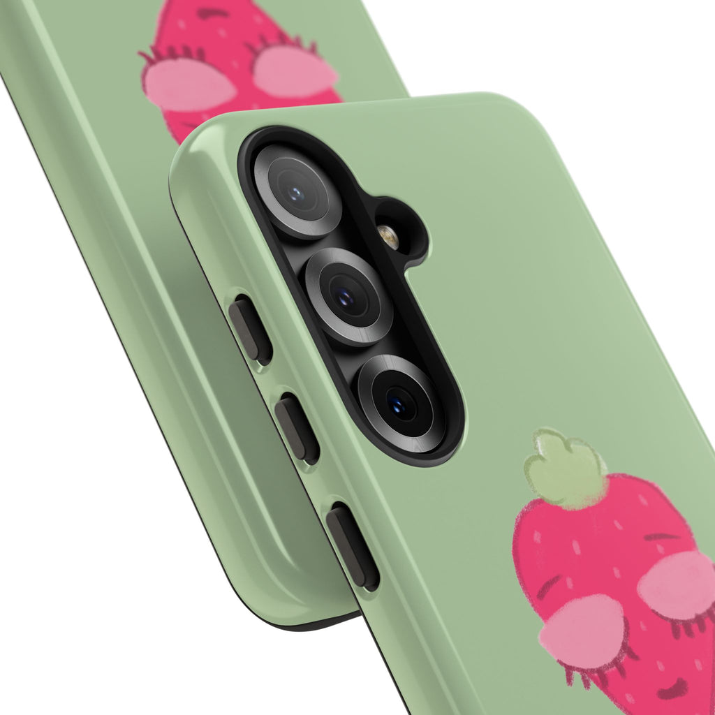 Strawberry Lashes Phone Case