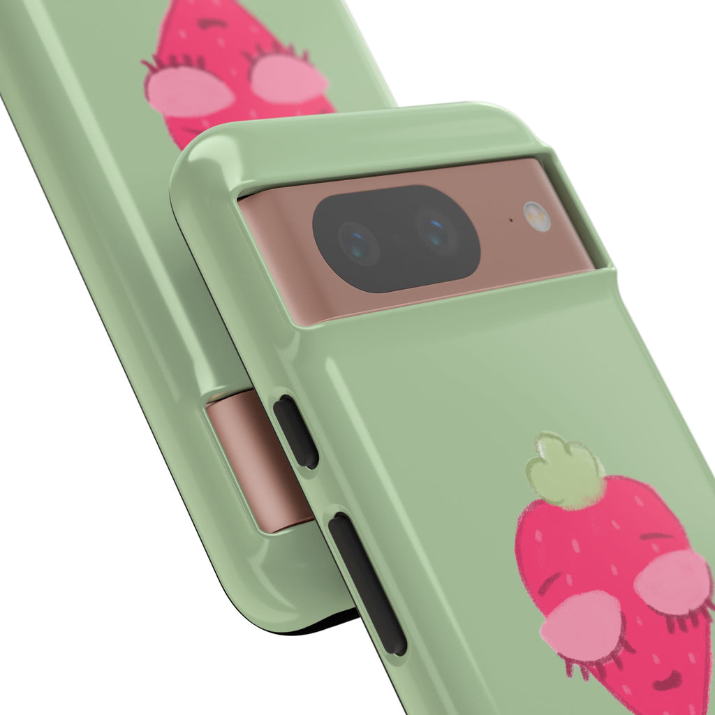 Strawberry Lashes Phone Case