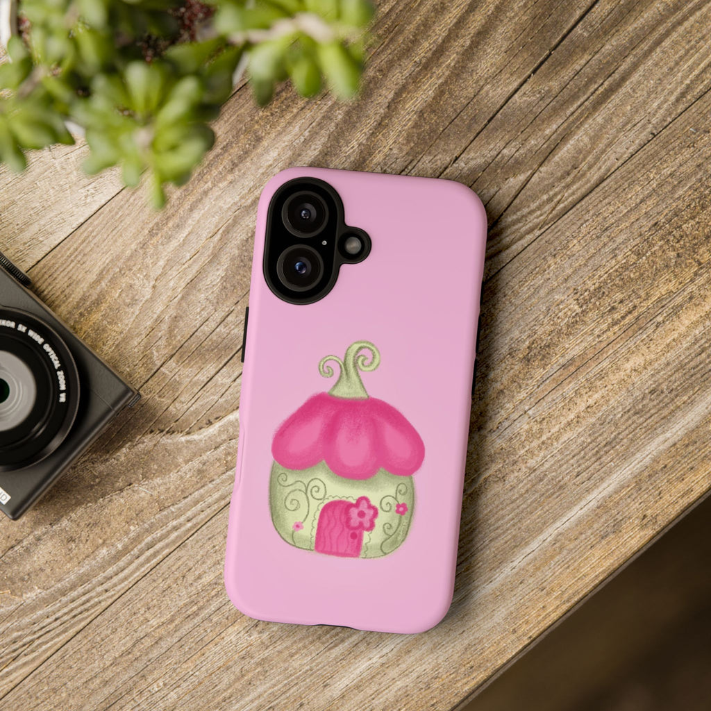Pink Fairy House Phone Case