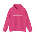 Pink whimsical flower hoodie