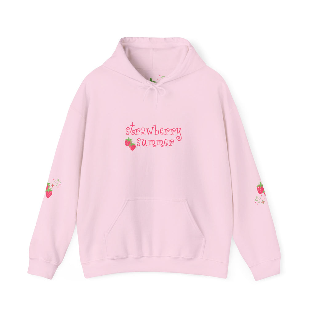 Strawberry Summer Hooded Sweatshirt