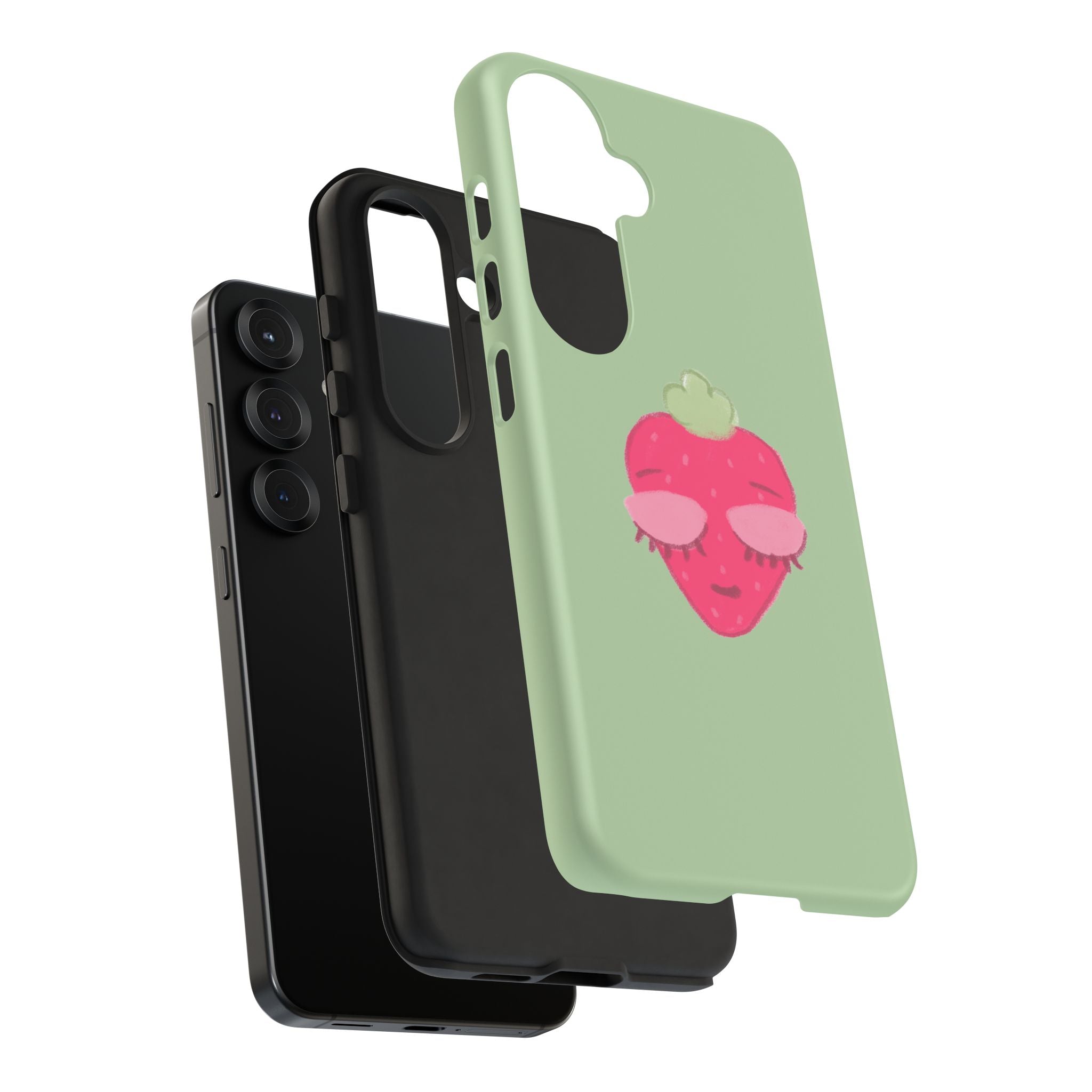 Strawberry Lashes Phone Case