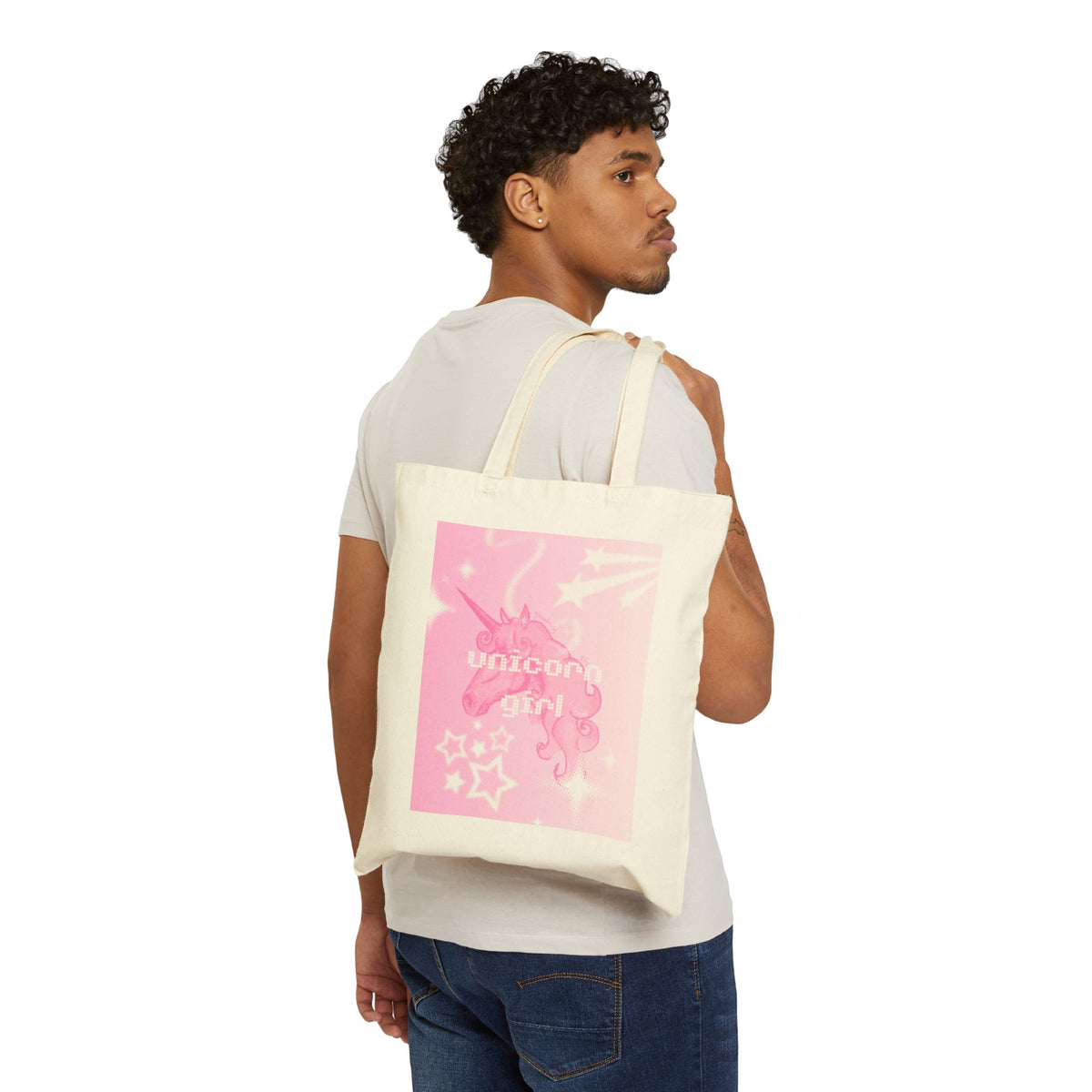 Unicorn Girl - Canvas Tote Bag