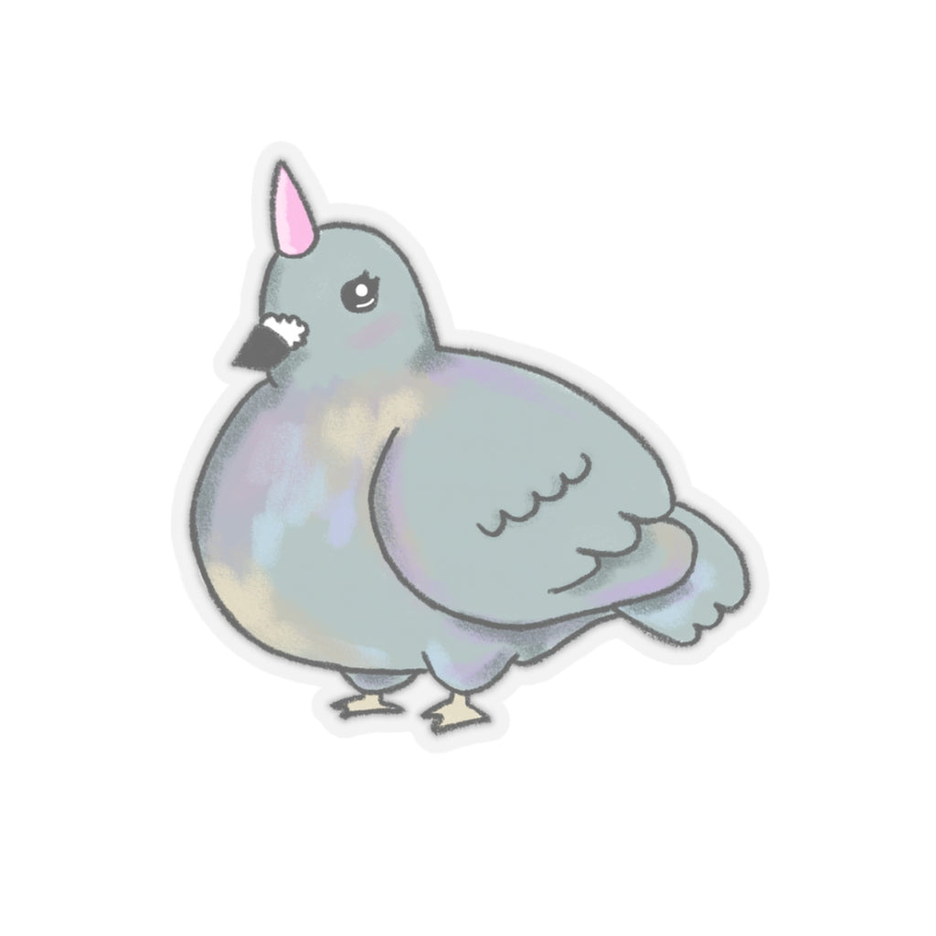 Pigeon Kiss-Cut Sticker