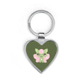 Moo Fairy Heart Keychain