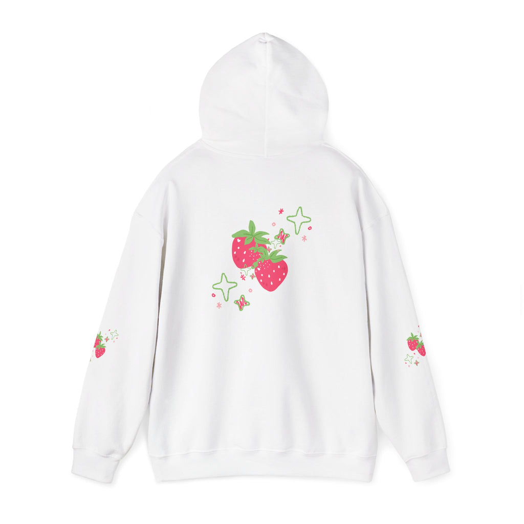 Strawberry Summer Hooded Sweatshirt